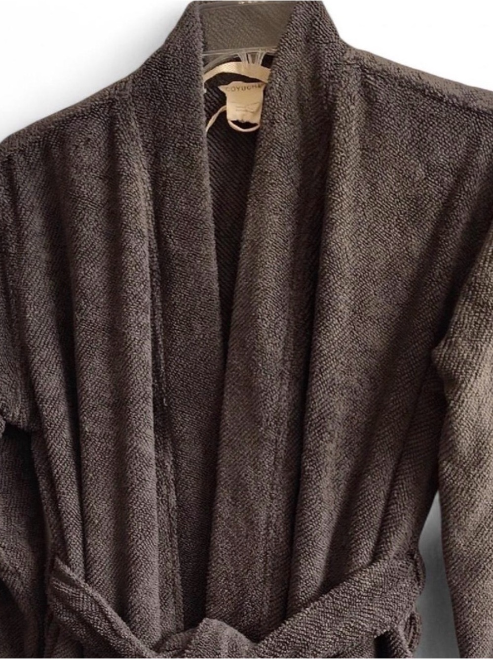 Coyuchi Air Weight 100% Organic Cotton Bathrobe